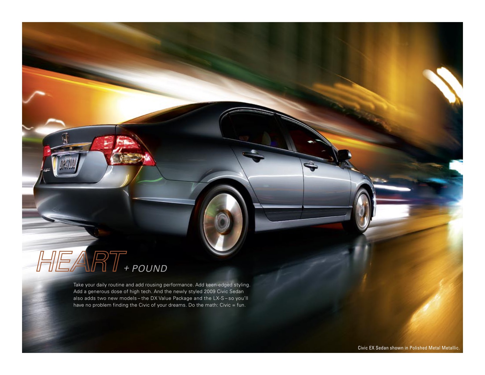 2009 Honda Civic Brochure Page 7